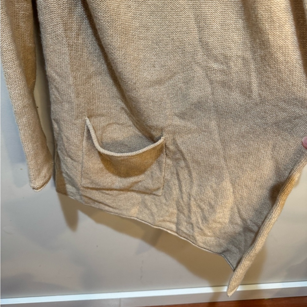 Babaton Beekman Wool Cashmere Open Front Cardigan Size L - Picture 5 of 9